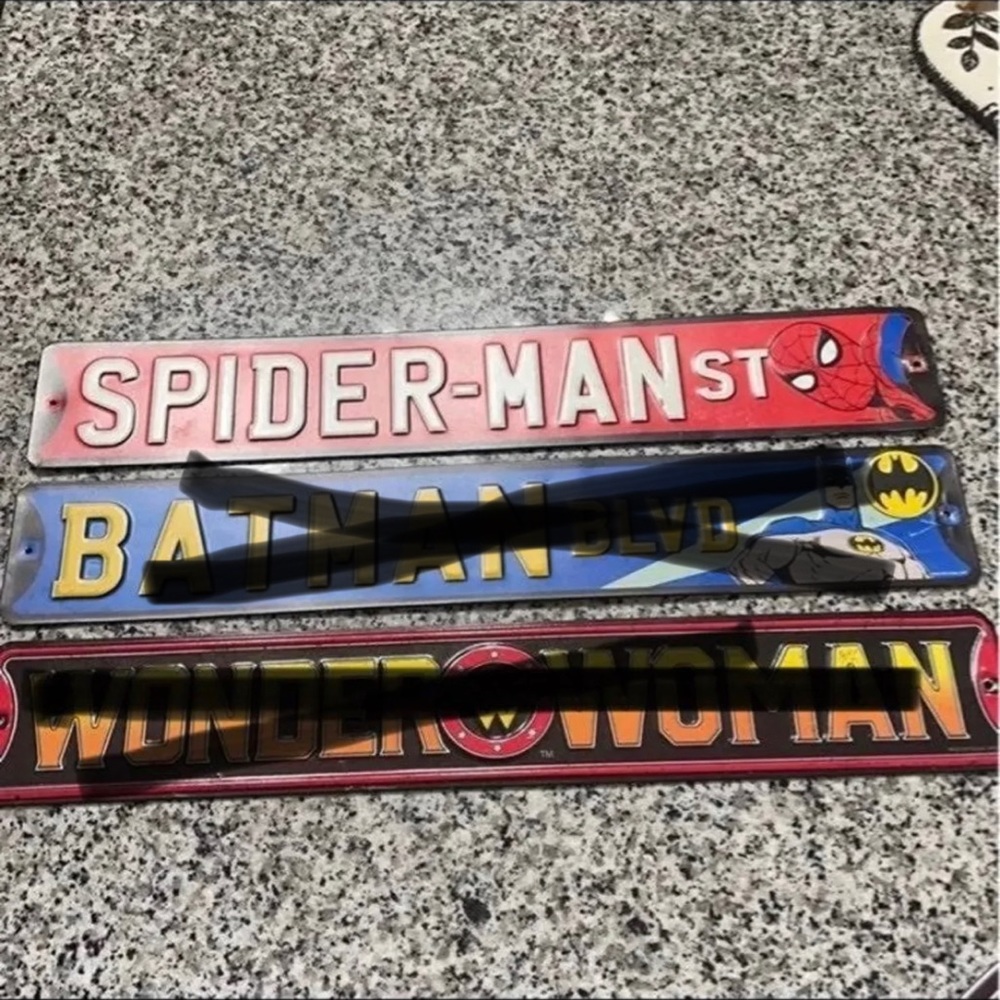 Spider-Man sign